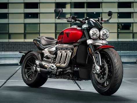 Triumph puts a new twist on its Rocket 3 models for 2022 and now offers the Rocket 3 R 221 and Rocket 3 GT 221 as special editions for only one year. Triumph Rocket 3, Triumph Motorbikes, Triumph Rocket, Custom Motorcycles Bobber, Concept Motorcycles, Mens Toys, Pimped Out Cars, Offroad Jeep, 3 R