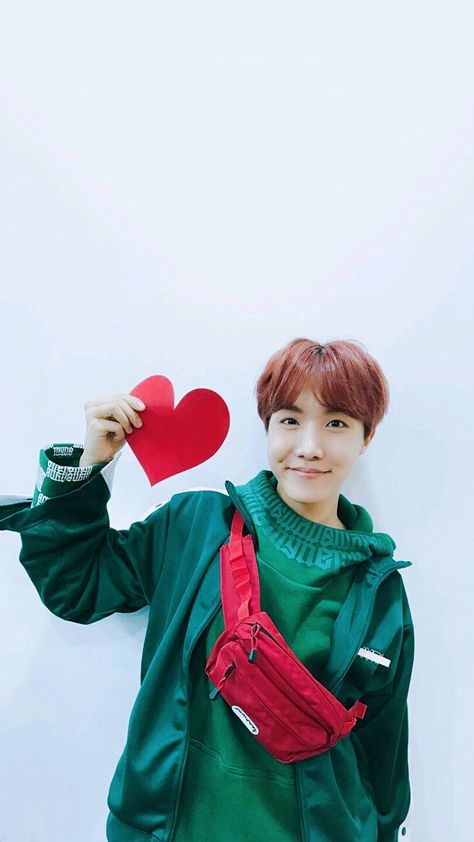 BTS JHOPE Wallpaper | BTS TWT UPDATE | 171231 MBC GAYO | pls make sure to follow me before u save it ♡ find more on my account ♡ #BTS #JHOPE The Story, Valentines Day, Wattpad, Valentines, Wallpapers, Bts, Wall, Green, Red