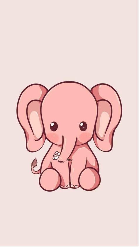 Pink elephant wallpaper Cute Elephant Wallpaper, Elephant Wallpaper Iphone, Pink Elephant Wallpaper, Elephant Iphone Wallpaper, Elephant Phone Wallpaper, Elephant Doodle, Cute Elephant Cartoon, Elephant Background, Cute Iphone Wallpaper Tumblr