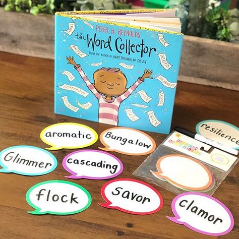 Writing Vocabulary, Magical Words, Write Poems, Vocabulary Instruction, Writing Station, Vocabulary Book, Writing School, Balanced Literacy, Speech Bubbles