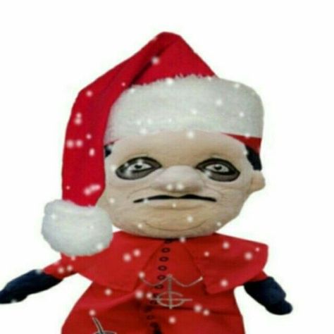 Pfp Icon Plushia Ghost bc Christmas ghost band Ghost Bc Christmas, Plushia Ghost Bc, Plushie Ghost Band, Ghost Band Christmas, Band Ghost Wallpaper, Pfp Christmas, Ghost Christmas, Christmas Pfp, Ghost Album