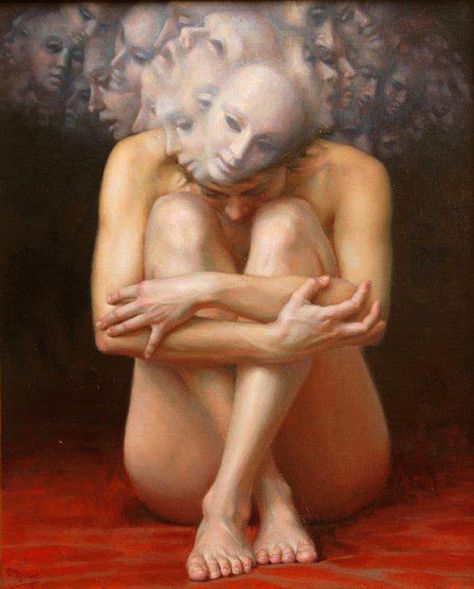 Surrealism: Alex Alemany Alex Alemany, American Realism, Multiple Personality, Magic Realism, Realism Painting, Surrealism Painting, Spanish Artists, Hyperrealism, Visionary Art