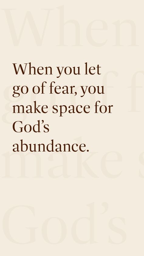 Fear limits what God is ready to give. Release it, and make room for God’s abundance to flow! Jesus Is All I Need, Confidence In God, Prayer Prompts, Healing Bible Verses, Verse Mapping, Soul Care, Stay Grounded, Be Strong And Courageous, Bible Knowledge