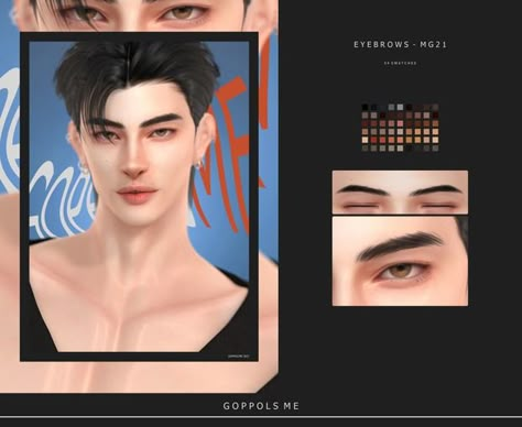 Brow Cc Sims 4, Eyebrows Cc Sims 4 Male, Eyebrows Male Sims 4, Sims Cc Male Eyebrows, Ts4 Cc Male Eyebrows, Ts4 Male Eyebrows, Sims 4 Cc Men Makeup, Ts4 Eyebrows Cc, Sims 4 Male Makeup Cc