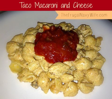 Taco Macaroni and Cheese Taco Mac N Cheese, Easy Creamy Taco Mac, High Protein Taco Mac And Cheese, Vegan Taco Mac And Cheese, Taco Mac And Cheese Oh Snap Macros, Taco Macaroni, Recipes Using Pasta, Taco Mac And Cheese, New Recipes For Dinner