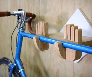 Bike Wall Mount, Bike Hanger, Support Velo, Build A Bike, Bike Wall, Keyhole Hanger, Bike Stand, Bike Storage, Bike Rack