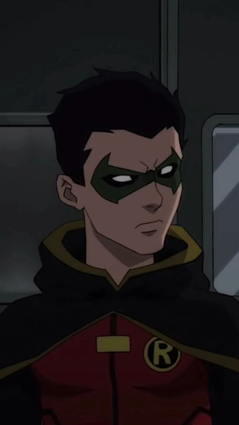 Batman/Bruce Wayne's son is hot af Robin Suit, Damian Wayne Batman, Damien Wayne, Son Of Batman, Damian Wayne Robin, Robin And Raven, Robin Dc, Dc Icons, Batman Wallpaper