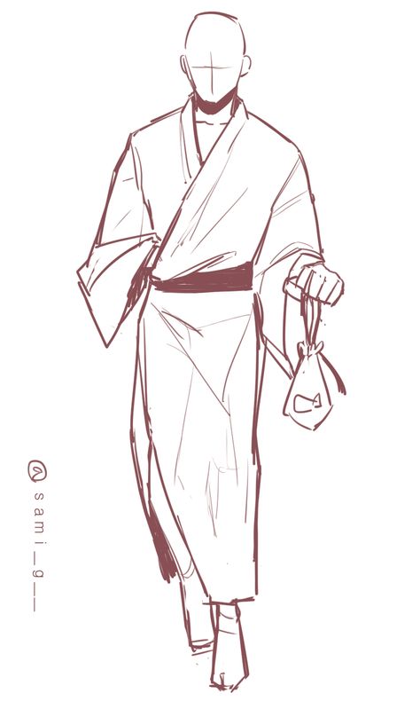 Yukata Reference, Body Base Drawing, Anatomy Sketches, Body Reference Drawing, Drawing Bases, Body Pose Drawing, 캐릭터 드로잉, Drawing Refs, Figure Drawing Reference