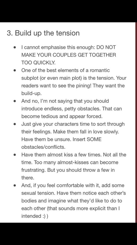 Writing Falling In Love, Writing Promt Ideas, Mutual Pining Prompts, Character Tips, Writing Plot, Writing Prompts For Writers, Writing Dialogue Prompts, Creative Writing Tips, Writing Motivation