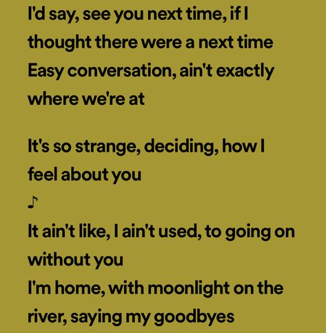 moonlight on the river Moonlight On The River, River Lyrics, Best Song Ever, Best Songs, How I Feel, The River, Love Songs, Love You, Moon