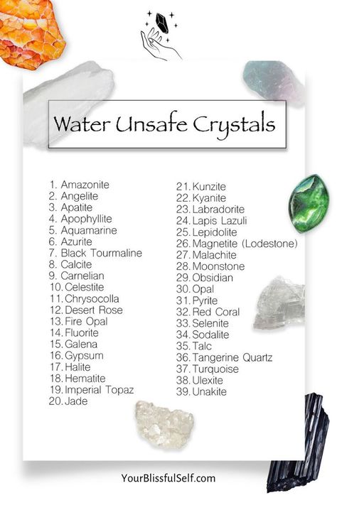 Crystal Healing Chart, Tangerine Quartz, Healing Crystals Meanings, Crystal Uses, Wiccan Spell Book, Crystal Guide, Reference Chart, Cleansing Crystals, Crystals Healing Properties