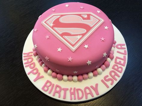 Supergirl Fondant Edible Cake Topper, Superman Logo Edible Cake ... Supergirl Cakes, Birthday Pinterest, Supergirl Party, Superhero Girls Birthday, Supergirl Birthday, Superhero Cakes, Superman Birthday Party, Superman Cakes, Twin Birthday Cakes