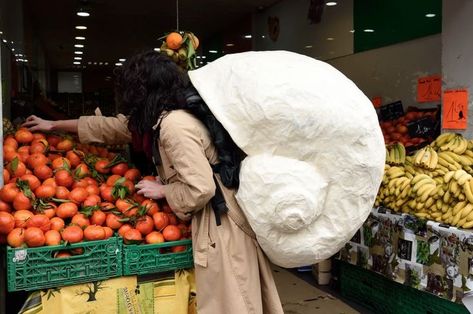 Snail Shell, Grocery Store, A Woman, Fruit, Instagram