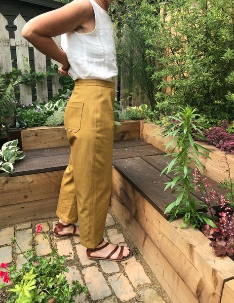 Linen Pants Pattern, Summer Sewing Patterns, Trousers Pattern, Trouser Pattern, Merchant Mills, Shirt Dress Pattern, Merchant And Mills, Sewing Projects Clothes, Summer Sewing