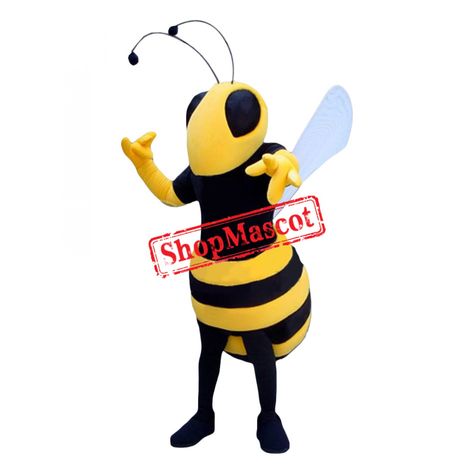 Superb Realistic Bee Mascot Costume Bee Mascot, Cooling Vest, Beetlejuice Halloween, Bee Costume, Beetlejuice, Mascot Costumes, Bumble Bee, New Product, Bag Storage