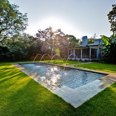 Pool Rectangle Pool Arizona Design, Pictures, Remodel, Decor and Ideas - page 8 Pool Jets, Amazing Swimming Pools, Rectangle Pool, Pool Shapes, Backyard Studio, Pool Cabana, Pool Fountain, Pool Design, Swimming Pool Designs