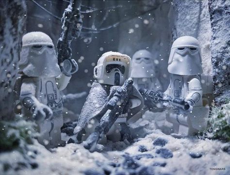 Lego Minifigure Display, Lego Wallpaper, Star Wars Design, Cool Minecraft Creations, Lego Custom Minifigures, Star Wars Trooper, Lego Military, Lego Photo, Amazing Lego Creations