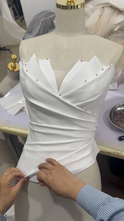 Weone | New design for clients , wedding Dress, Evening Dress, Formal Gown, Party Dress ~~~~~~~~~~~~~~~~~~~~~~~#wedding dresses #weddings #brides… | Instagram Wedding Dress Sewing, Formal Dress Patterns, Beading Design, Fashion Draping, Dress Beading, Clothing Pattern Design, Evening Dress Patterns, Party Dress Wedding, Easy Dress Sewing Patterns