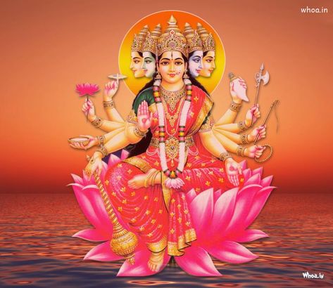 Lord Gayatri Maa Best HD Images , Gayatri Maa Beautiful Pics Devi Images Hd, Gayatri Devi, New Wallpapers, Aadi Shakti, Gayatri Mantra, Different Races, Jr Art, Navratri Images, Lord Shiva Family