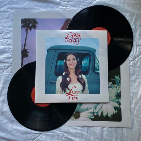 Cd Aesthetic, Lana Del Rey Vinyl, Coke Bottle, Lust For Life, So Tired, Clear Vinyl, Black Vinyl, Me Core, Lana Del Rey