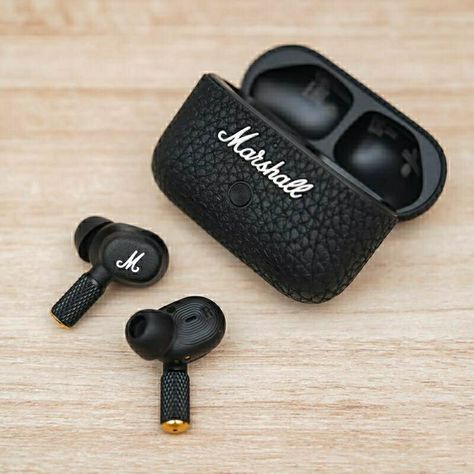 Marshall Bluetooth, Rock Stage, Tws Earbuds, Smartphone Accessories, Edc Gear, Bluetooth Device, Bluetooth Earbuds, Active Noise Cancellation, Electronics Gadgets