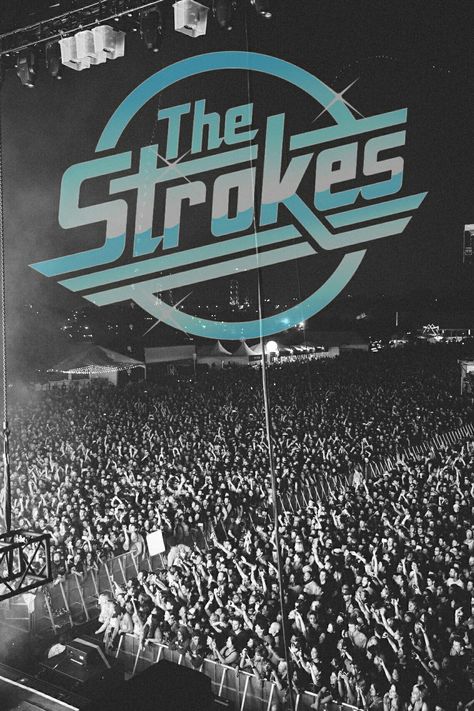 The Strokes wallpaper The Strokes Poster Is This It, The Strokes Poster Vintage, The Strokes Wallpaper Iphone, The Strokes Aesthetic, The Strokes Poster, Strokes Poster, The Voidz, College Poster, Vintage Music Posters