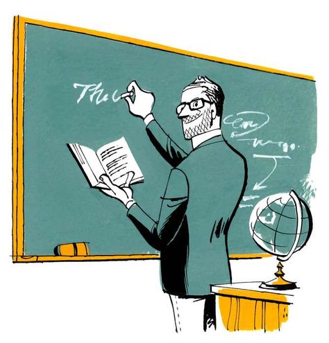 Observation - Monocle Magazine / Issue 46 Teacher Illustration Character, Teacher Art Illustration, Teacher Art Drawing, Teacher Character Design, Teacher Sketch, Teacher Character, Teacher Drawing, Teacher Illustration, Teachers Illustration