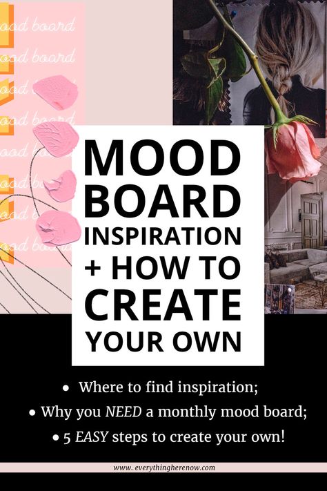 Mood Board Inspiration + How To Create Your Own www.everythingherenow.com How To Make A Mood Board, Mood Board Diy, Networking Questions, Make A Mood Board, Board Inspiration, Mood Board Inspiration, The Mood, Diy Art, Mood Boards