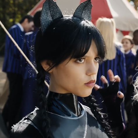 Jenna Ortega As Wednesday, Addams Family Series, Wednesday Movie, Adams Family, The Addams Family, Casting Pics, Funny Profile Pictures, Addams Family, Wednesday Addams