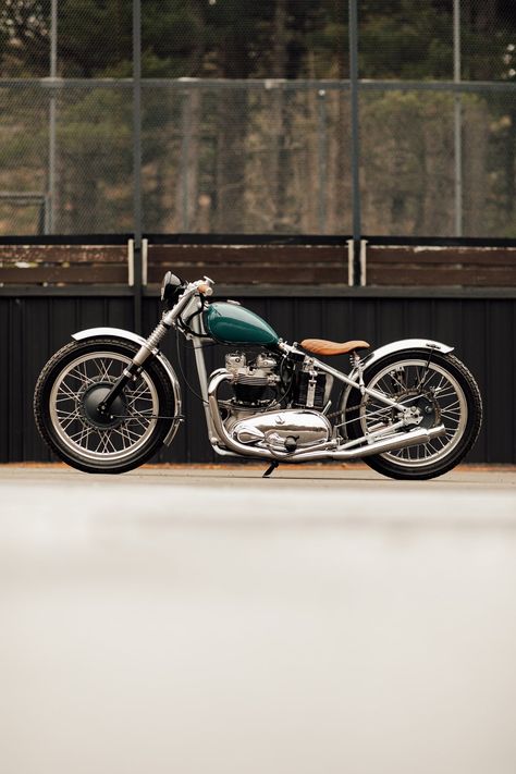 Pre-Unit Chopper – Pittsburgh Moto – Pittsburgh's Custom Motorcycle Culture Triumph Bobber Custom, Moto Bobber, Triumph Motorbikes, Cross Bike, Triumph Bobber, Motorcross Bike, Bike Pictures, Drift Trike, Motorcycle Culture