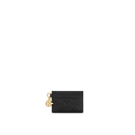 LV Charms Card Holder - Luxury Card Holders and Key Holders - Wallets and Small Leather Goods | Women M82132 | LOUIS VUITTON Lv Card Holder, Key Holder Wallet, Louis Vuitton Official Website, Luxury Card, Louis Vuitton Official, Everyday Accessories, Flower Charm, Small Leather Goods, Leather Goods