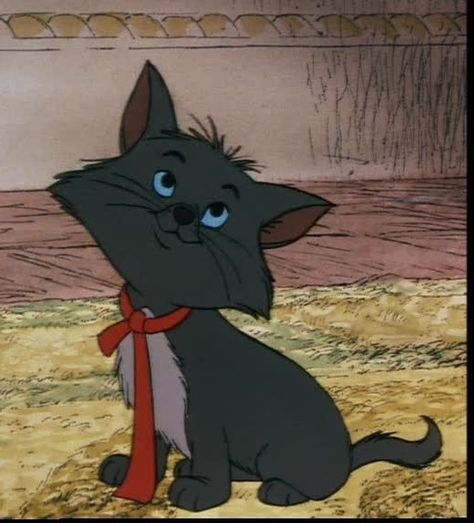 Almost as cute as MY Berlioz Pixar Aesthetic, Berlioz Aristocats, Aristocats Movie, Old Disney Characters, Cats Animated, Beautiful Disney Quotes, Aristocats Marie, Animated Movies For Kids, Male Cat