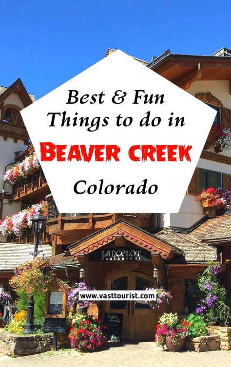 Best and Fun things to do in Beaver Creek Colorado 
Places to visit in Beaver Creek Colorado 
What to see in Beaver Creek Colorado 
Amazing attractions in Beaver Creek 
Travel to Beaver Creek Colorado United States Beaver Creek Colorado Summer, Beaver Creek Colorado Winter, Colorado Vacation Summer, Beaver Lake Arkansas, Cripple Creek Colorado, Colorado Activities, Are You A Beaver Cause Dam, Beaver Creek Colorado, Beaver Falls