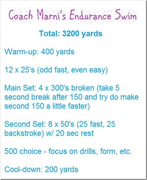 3200 yd (1.8 mi) swim workout Mermaid Alter, Swim Practice Workouts, Swim Workout Plan, Swimming Sets, Swim Drills, Competitive Swimming Workout, Swimming Workouts For Beginners, Dryland Workout, Workouts For Swimmers