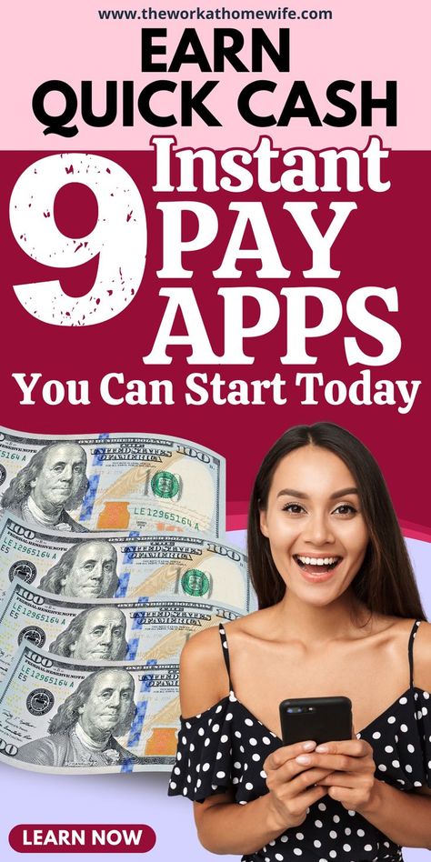 Need extra money right away? Check out these 9 apps that pay you on the same day! Whether it's through gig jobs, survey apps, or cash-back rewards, each option lets you earn fast, so you're never left strapped for cash. Dive into the gig economy and get started with no set schedule required. Paying Apps, Money Earning Apps, Earning Apps, Apps To Download, Get Paid Online, Earn Money Online Free, Earn Extra Money Online, Apps That Pay You, Money Earning