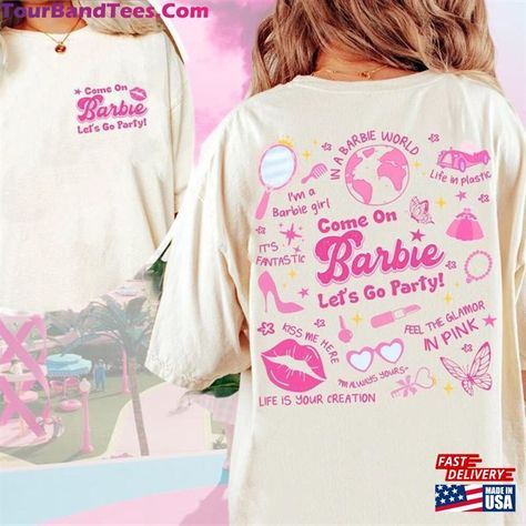 Barbie Cheer Shirt, Barbie Movie 2023, Lab Week, Movie 2023, Girls Hoodie, Im A Barbie Girl, Pink Life, Barbie Movie, Barbie Party