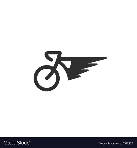 Bike Vector Illustration, Bike Illustration Simple, Bicycle Logo Design, Bike Logo Cycling, Logo Bicycle, Pictogram Illustration, Golden Bike, Toro Logo, Bicycle Vector