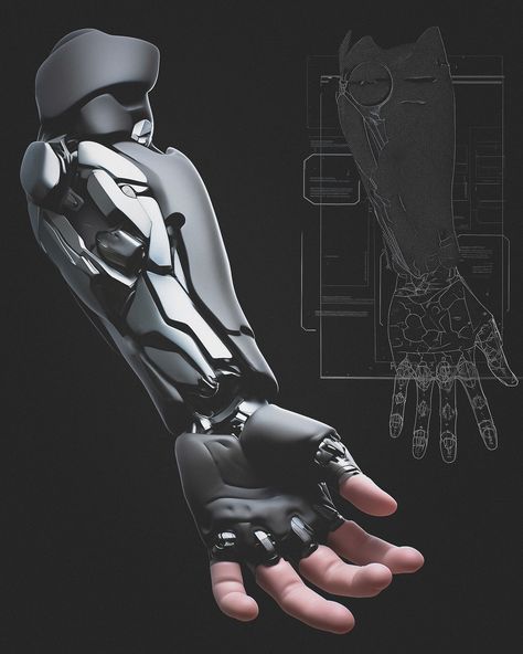 Augmentation Digest EP-2 Empower Your Potential: The Next Step in Human Evolution - - - #cybernetic #cybernetic #augmentation #cyborg #cyberpunk #cyberart #cybertribe Cybernetic Augmentation, Cyberpunk Genre, Forearm Armor, Cybernetic Arm, Future Technology Concept, Cyberpunk Rpg, Cyberpunk Design, Sci Fi Tech, Technology Development