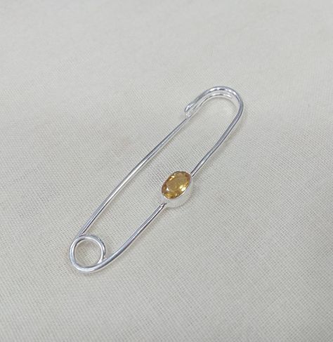 Listing Description:- The listing for one piece of 925 Sterling Silver Safety Pin Brooch, Citrine Brooch Pin, Vintage Brooches, Silver Pin, Simple Safety Pin Statement Brooches, Vintage Pins, Handmade Pins, Handmade Brooches, Gift Material :- 92.5 % Sterling Silver Rhodium Over Silver :- Silver Length :- 1 Inch to 1.5 Inches I can make it in solid gold as per your requirement like 9k, 16k, and 18k I am wholesaler supplier for custom jewelry designs Also i can make any custom design work at any stones and shapes, sizes as per customers request If you have any question related to products or price and any query for this listing please contact me through etsy messenger. Thanks for visiting Scarf Pins, Safety Pin Brooch, Beaded Jewels, Scarf Pin, Handmade Pins, Silver Pin, Brooches Handmade, Custom Jewelry Design, Scarf Jewelry