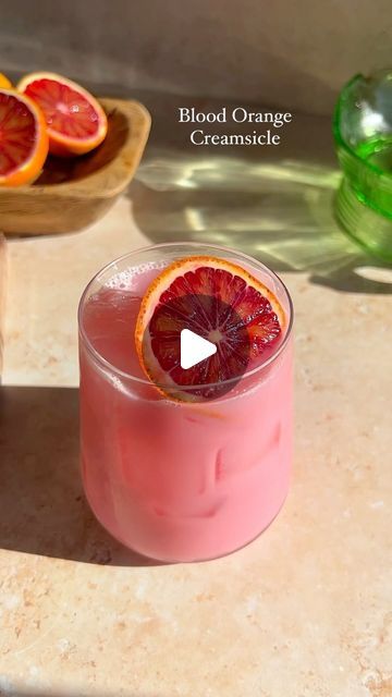 Julianna McIntosh on Instagram: "NEW RECIPE | Blood Orange Creamsicle Mocktail Every January I make a version of a Greek yogurt/creamsicle mocktail but this blood orange version may be my FAVORITE version. When I tell you, this curbed my cocktail craving so good! If you are looking for a sweet mocktail treat, this is for you! Here’s how to make it at home: In a cocktail shaker add: 2 oz blood orange juice 1/2 oz lemon juice Optional: 1 oz n/a gin 1 tbsp vanilla Greek yogurt 1/2 oz vanilla syrup Add ice and shake! Strain into a glass with ice Top with 4 oz tonic water Garnish with a citrus wheel and/or fresh mint Xoxo, cheers! #mocktail #nonalcoholic #greekyogurt #creamsicle #bloodorange #nonalcoholicdrink #mocktailrecipes #dryjanuary" Orange Creamsicle Drink Non Alcoholic, Mocktails Non Alcoholic Orange Juice, Orange Creamsicle Mocktails, Mocktail Grapefruit, Mocktail Orange Juice, Blood Orange Juice, Dry January, Vanilla Syrup, Vanilla Greek Yogurt