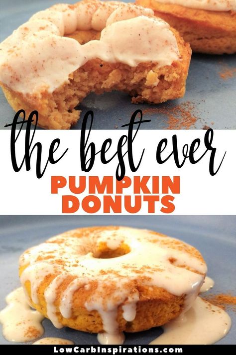 Low Carb Pumpkin Donuts Recipe, Keto Pumpkin Doughnut Recipes, Keto Pumpkin Donuts Baked, Keto Pumpkin Donut Recipe, Low Carb Donuts Baked, Low Carb Donut Recipes, Healthy Donut Recipe, Pumpkin Doughnut Recipe, Keto Pumpkin Recipes