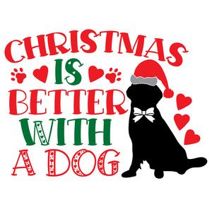 Silhouette Design Store - Search Designs : Pets Dog Xmas, Christmas Dogs, Dog Christmas Ornaments, Santa Paws, Dog Crafts, Christmas Mom, Dog Christmas, Silhouette Design Store, Cricut Projects Vinyl