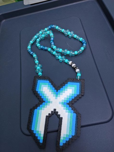 Excision Perler, Diy Kandi Bracelets, Diy Kandi, Melty Bead Patterns, Pearl Beads Pattern, Fuse Bead Patterns, Perler Art, Diy Perler Bead Crafts, Perler Crafts