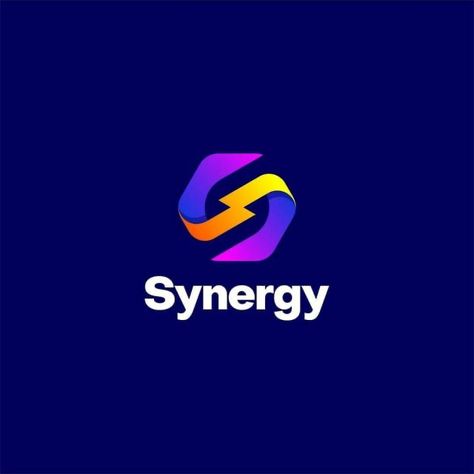 Synergy Logo Design Ideas, Frequency Logo Design, Synergy Logo, Energy Company Logo, Energy Logo Design, Unique Logo Design, Create Something, Unique Logo, Logo Design Creative