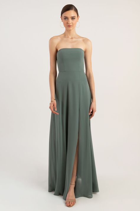 Jenny Yoo Bridesmaid, Jenny Yoo Collection, Fall Bridesmaid Dresses, Bridesmaid Dresses Strapless, Bridesmaid Dress Sizes, Jenny Yoo, Convertible Dress, Long Bridesmaid Dress, Chiffon Bridesmaid Dress