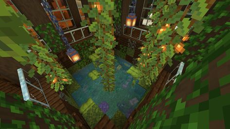 Potion Lab, Minecraft Pasta, Lush Cave, Bedroom Minecraft, Mc Builds, Cave House, Minecraft Survival, Minecraft House, Minecraft Crafts