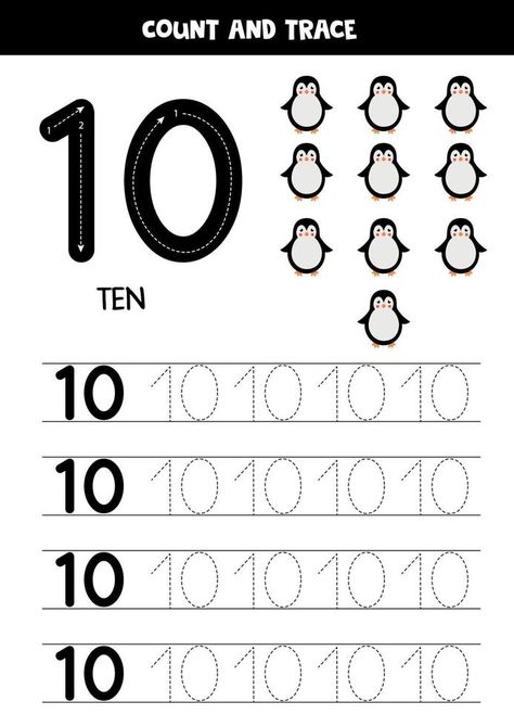 10 Worksheet Preschool, Number 10 Worksheet Preschool, Number 10 Worksheet, 60 Number, Phonics Reading Passages, Worksheet Preschool, Tracing Worksheets Preschool, Kids Worksheets Preschool, Preschool Activities Toddler