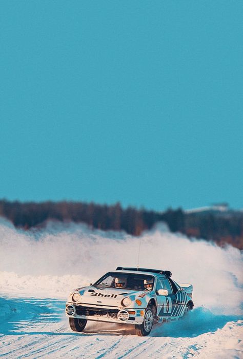 Ford RS200 Rally Snow