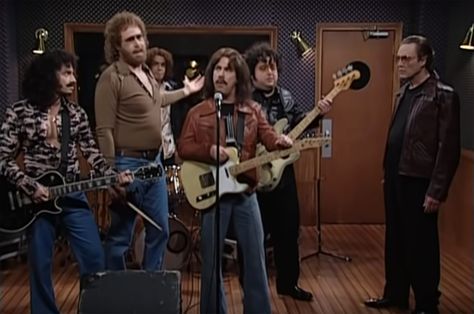 Will Ferrell Says Christopher Walken Told Him SNL's 'More Cowbell' Sketch 'Ruined' His Life Snl Videos, Best Of Snl, Comedians Jokes, Snl Cast Members, More Cowbell, Funny Sketches, Blue Oyster Cult, Late Night Show, Christopher Walken