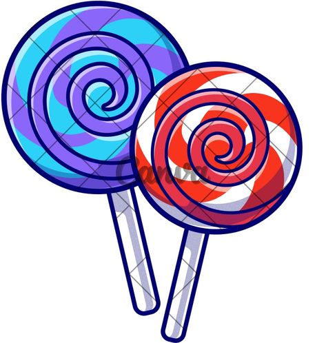 Lollipop Candy Cartoon Vector Illustration - Icons by Canva Lollipop Cartoon, Candy Cartoon, Lollipop Candy, One Design, Lollipop, Vector Illustration, Candy, Canvas, Quick Saves